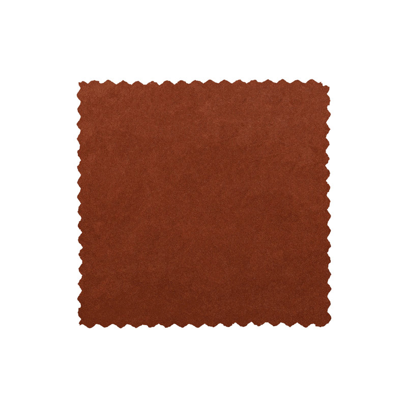 Velvet Armchair, Chestnut