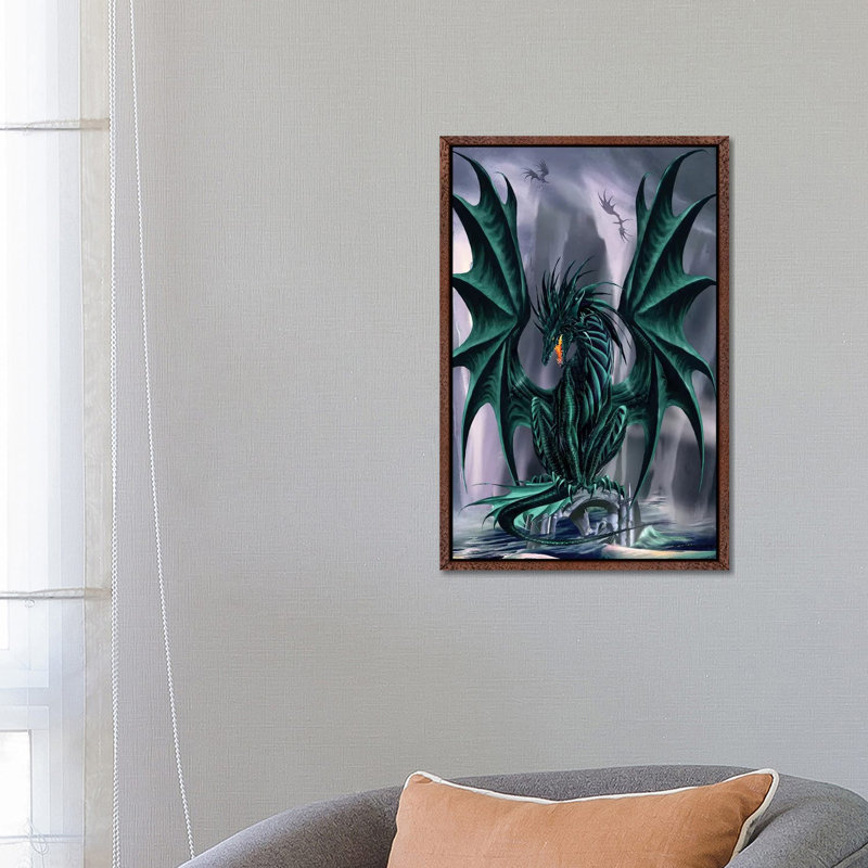 Jade by Ruth Thompson - Gallery-Wrapped Canvas Giclée on Canvas, 66.04 cm H x 45.72 cm W, Classic Wood Framed