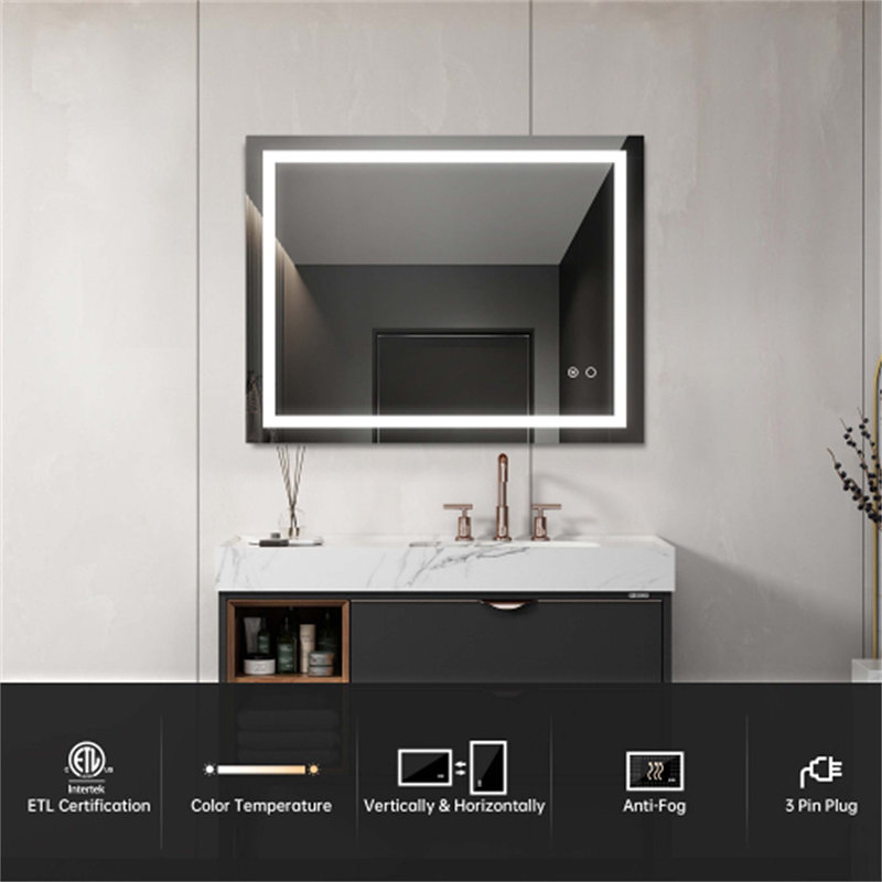 Ahmarria Lighted Mirror, 32" x 24"