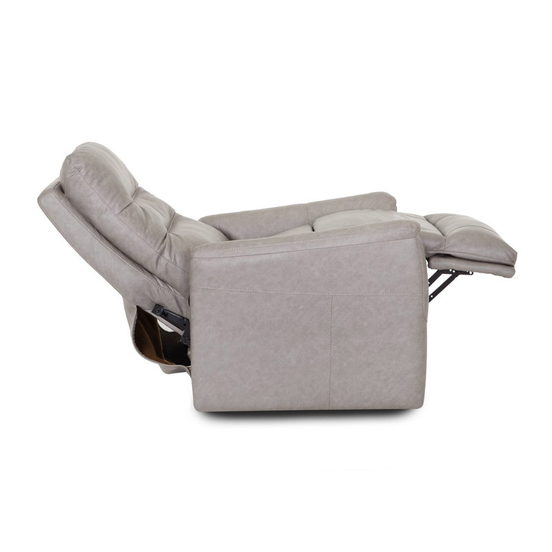 3-Way Chaise Power Lift Recliner, Gray