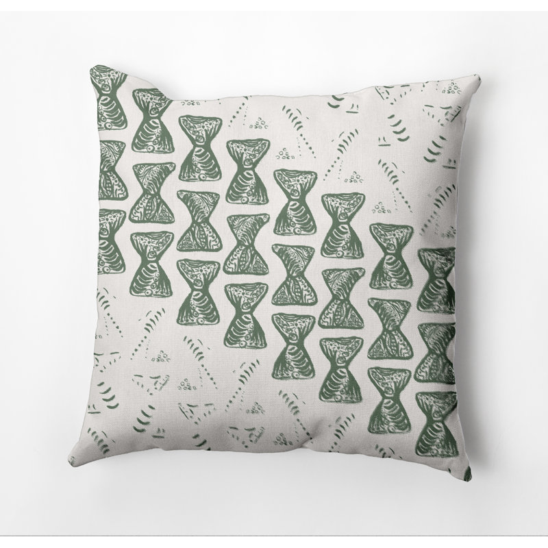 Housse de coussin carré et insert, Vert, 20 po X 20 po, Non