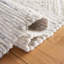 Tapis ivoire / gris en laine tissé à la main Ardo-1027257802