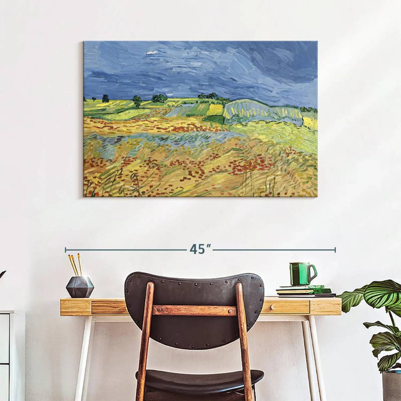 The Fields, 26" H x 39" W