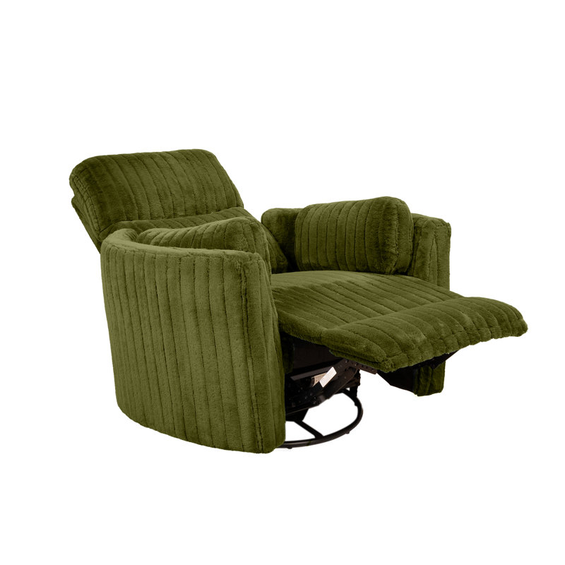 Fauteuil inclinable électrique surdimensionné de 39 po de largeur avec 2 coussins, ports inclinables électriques USB, fauteuil confortable pour le salon de la chambre à coucher