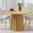 Solid Wood Dining Table Round Pedestal Kitchen Table-170392274-170392276