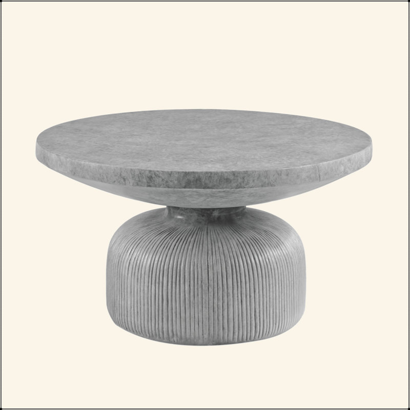 Laddie  Weathered Gray Finish Coffee Table