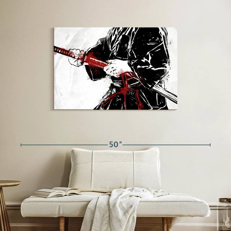 Sireci Katana Man, 26" H x 39" W