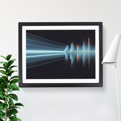 Equalizer Audio Vol.2 Abstract - Framed Print
