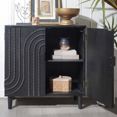 Wood Storage Cabinet