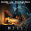 Lampe chauffe-bougie en bois