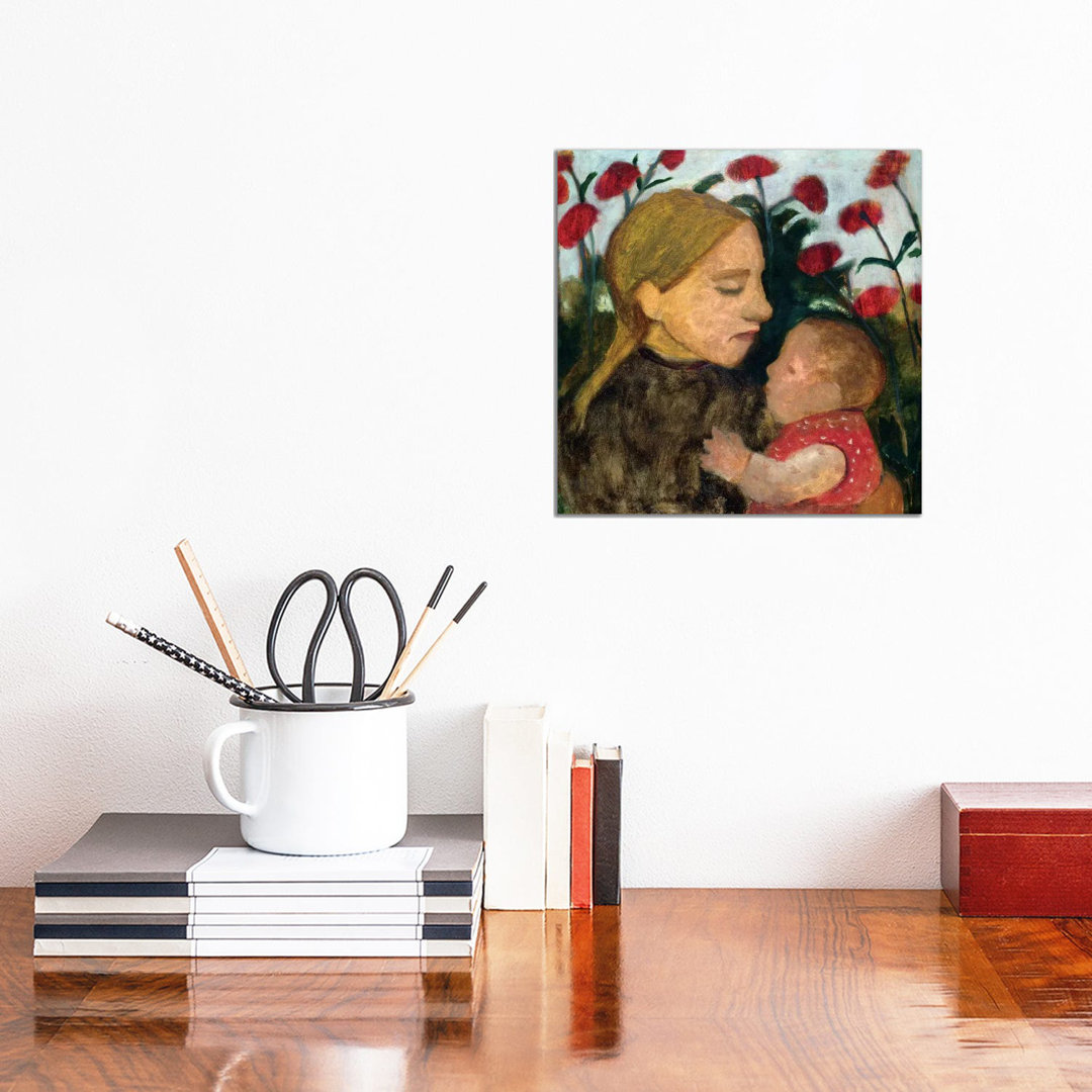 Mother And Child, C.1904 by Paula Modersohn-Becker - Wrapped Canvas Print