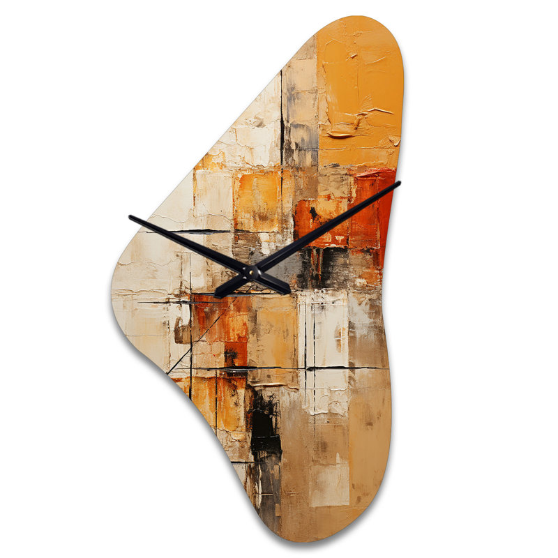 Horloge murale Vasu Yelow, Grand