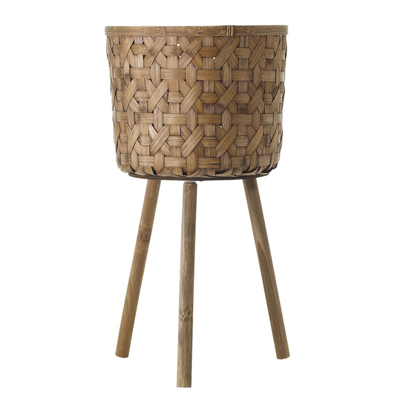Abrah Handmade Wood Cachepot