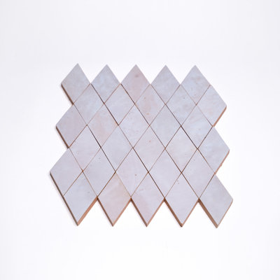 Carreau de mosaïque en verre 3,75 po x 2,25 po Gemma