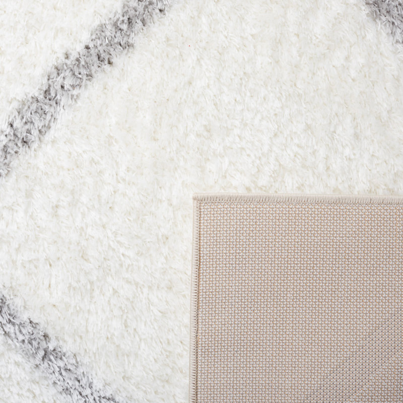 Tahoe Shag Performance Geometric Rug, Rectangle 4' x 6'