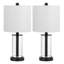 Lampe de table moderne en verre 20,5 po Amner-1267754366