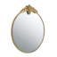 Grand miroir mural rond 36 "x 41"