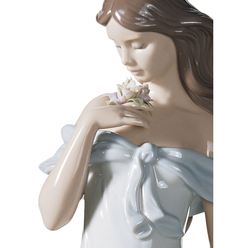 A Flower's Whisper Woman Figurine