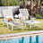 Yesmeen Outdoor Chaise Lounge