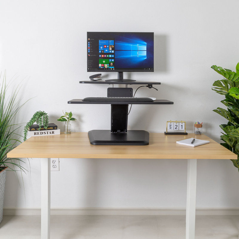 Sit Stand Height Adjustable Desk Mount