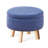Modern Round Footrest with Soft Padded Seat-106838701