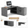Negin 64.57'' L-shaped Desk with Side Cabinet