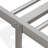 Garland Twin Bed Frame with 6 Metal Legs - Deluxe Bed Frame in Powder Coating Silver Color-1328744691