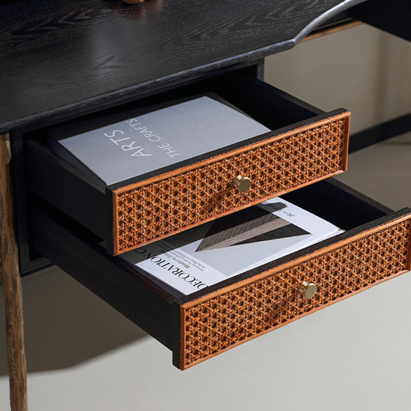 American style rattan decorative desk