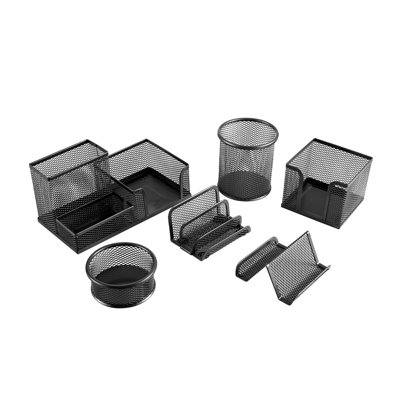 Adhrith Metal Desk Organiser Set