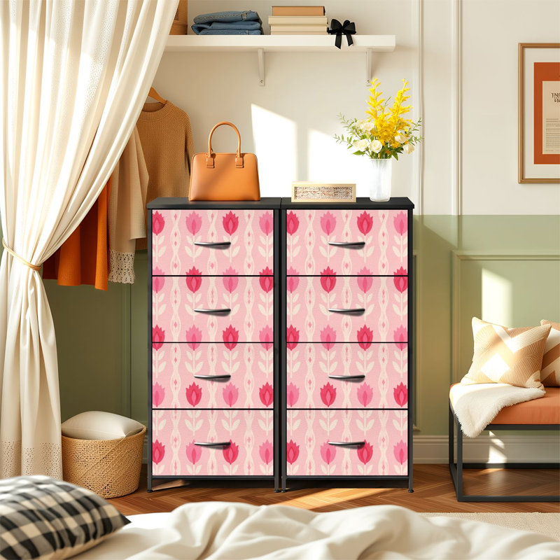 Commode de rangement verticale 4 tiroirs