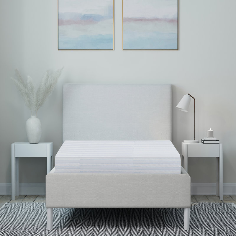 Bodipedic Support Gel Memory Foam Mattress-in-a-Box, Twin, 6