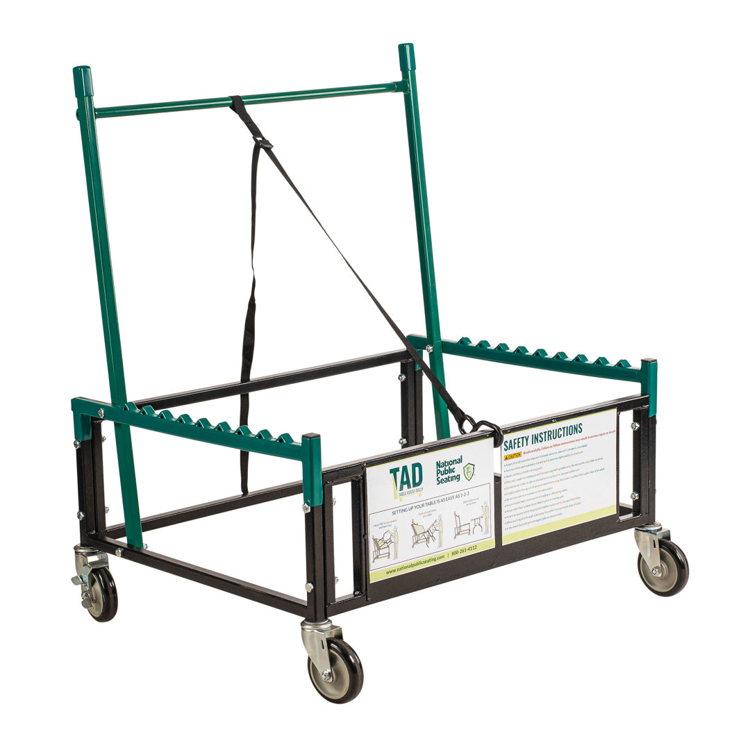 NPS Table Assist Dolly 1,000 lb. Weight Capacity National Public Seating