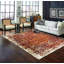 Tapis oriental rouille 3 'x 5' Dhurrie