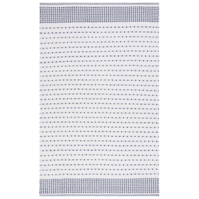 Tapis en coton à tissage plat Aitken, Rectangle 6 pi x 9 pi