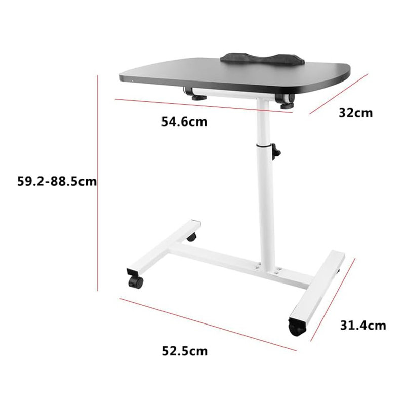 59.2cm H x 52.5cm W Utility Cart