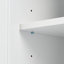 Grande armoire de rangement avec deux tiroirs pour la salle de bain / bureau