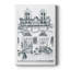 Croquis de rue italien II - peinture sur toile tendue-2092208700