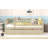 Wood Daybed With Trundle And Fence Guardrails-29033186-29033184