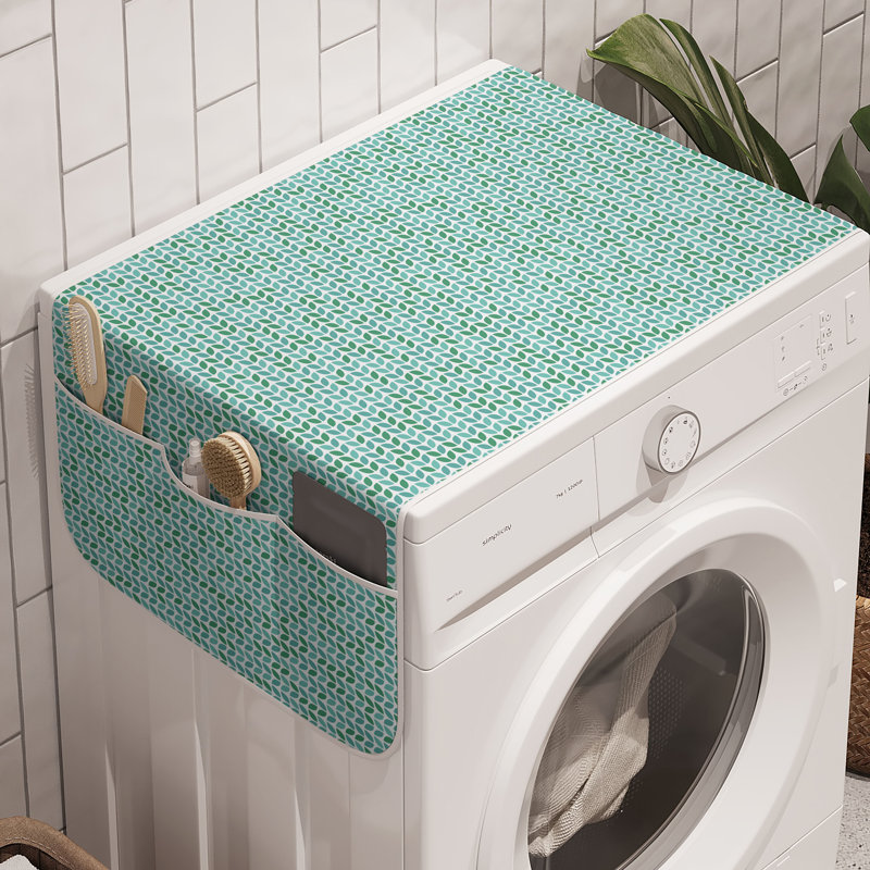 East Urban Home Abstract Washing Machine Organizer Pack of 2 47" x 18.5"