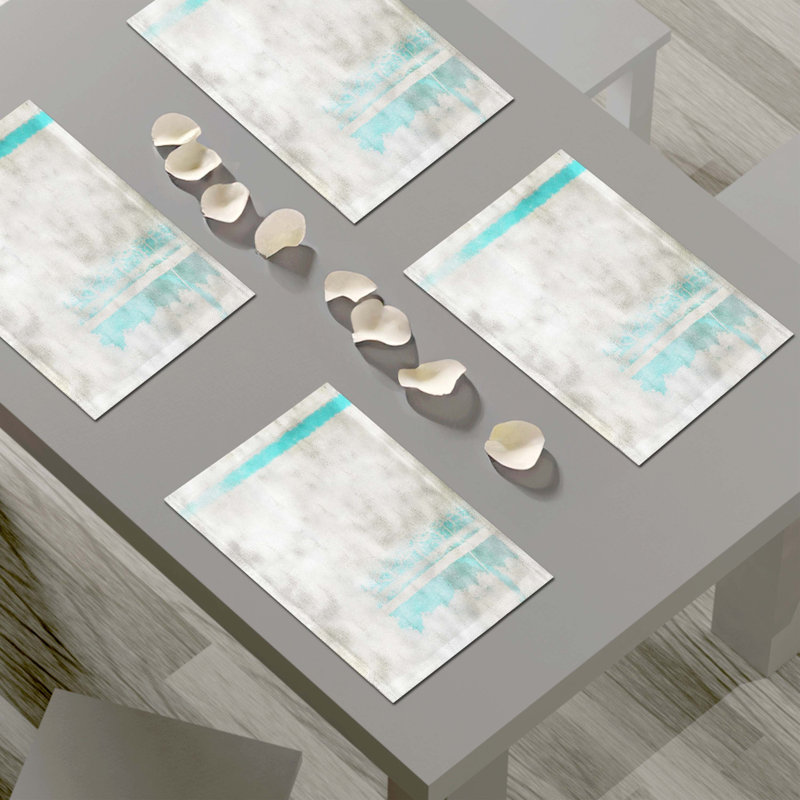 Napperon abstrait en polyester