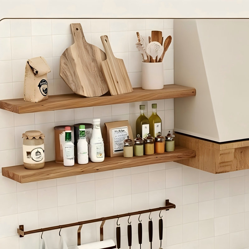 Wood Floating Shelf