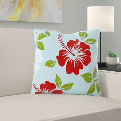 Coussin décoratif à feuilles