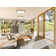 Arne 20.75 inch 1 Light Flush Mount in Matte Black
