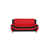 Similicuir rouge / noir est en rupture de stock
