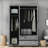 Wardrobe With Cabinets And Two Drawers