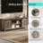 60" TV Stand with Sliding Barn Doors for TVs up to 65"-119236291