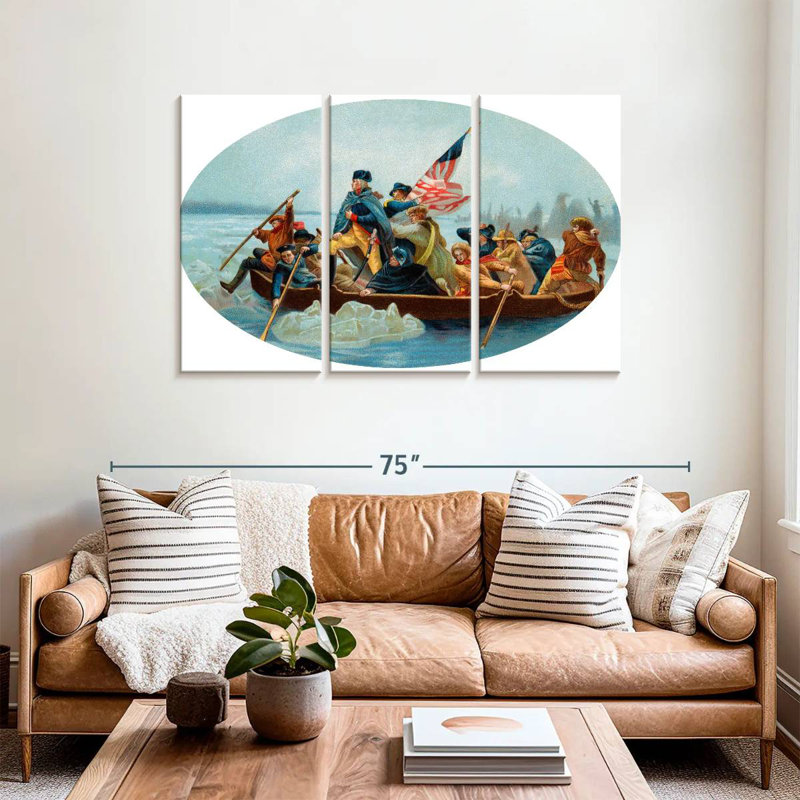 Lelar Washington Delaware, 36" H x 57" W