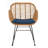 Fuze Wicker 2 - Person Patio Conversation Set with Cushions-1698919972