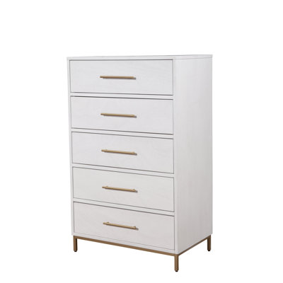 Commode à cinq tiroirs Marino
