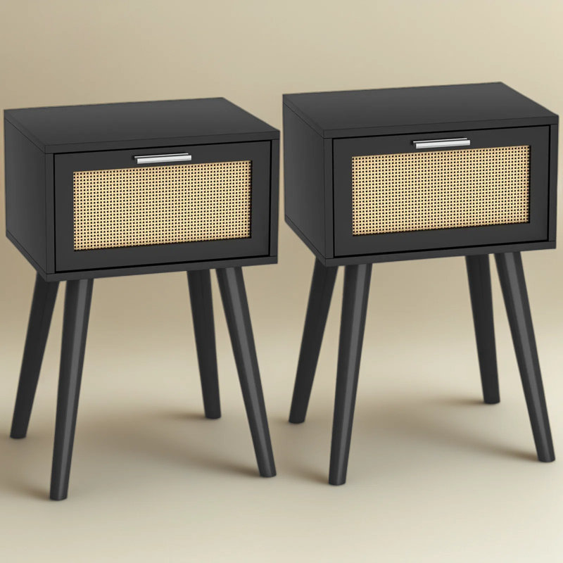 Ensemble de 2 tables de chevet Modern